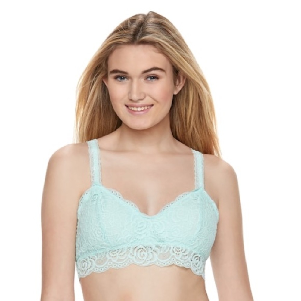 Light Blue Mudd Bralette